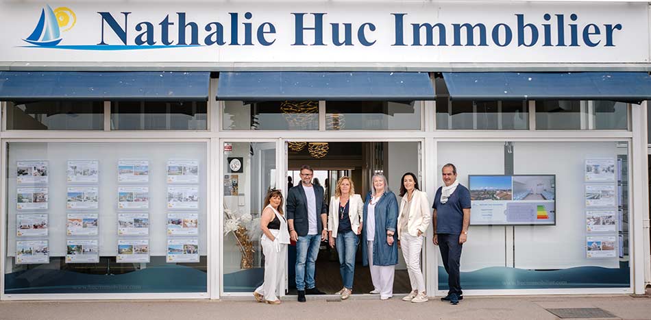 Équipe, Nathalie Huc Immobilier, Canet-en-Roussillon